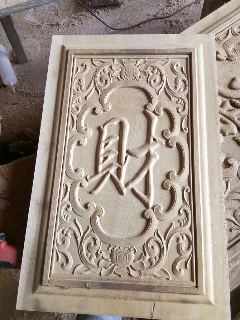 木材數(shù)控雕刻機(jī)平面雕刻展示
